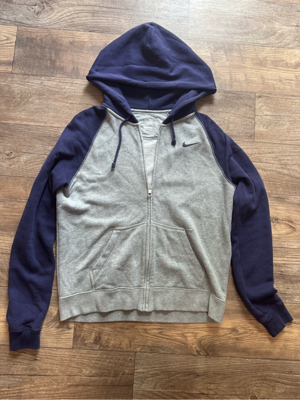 Women’s Vintage Nike Athletic Department Zip-Up Hoodie